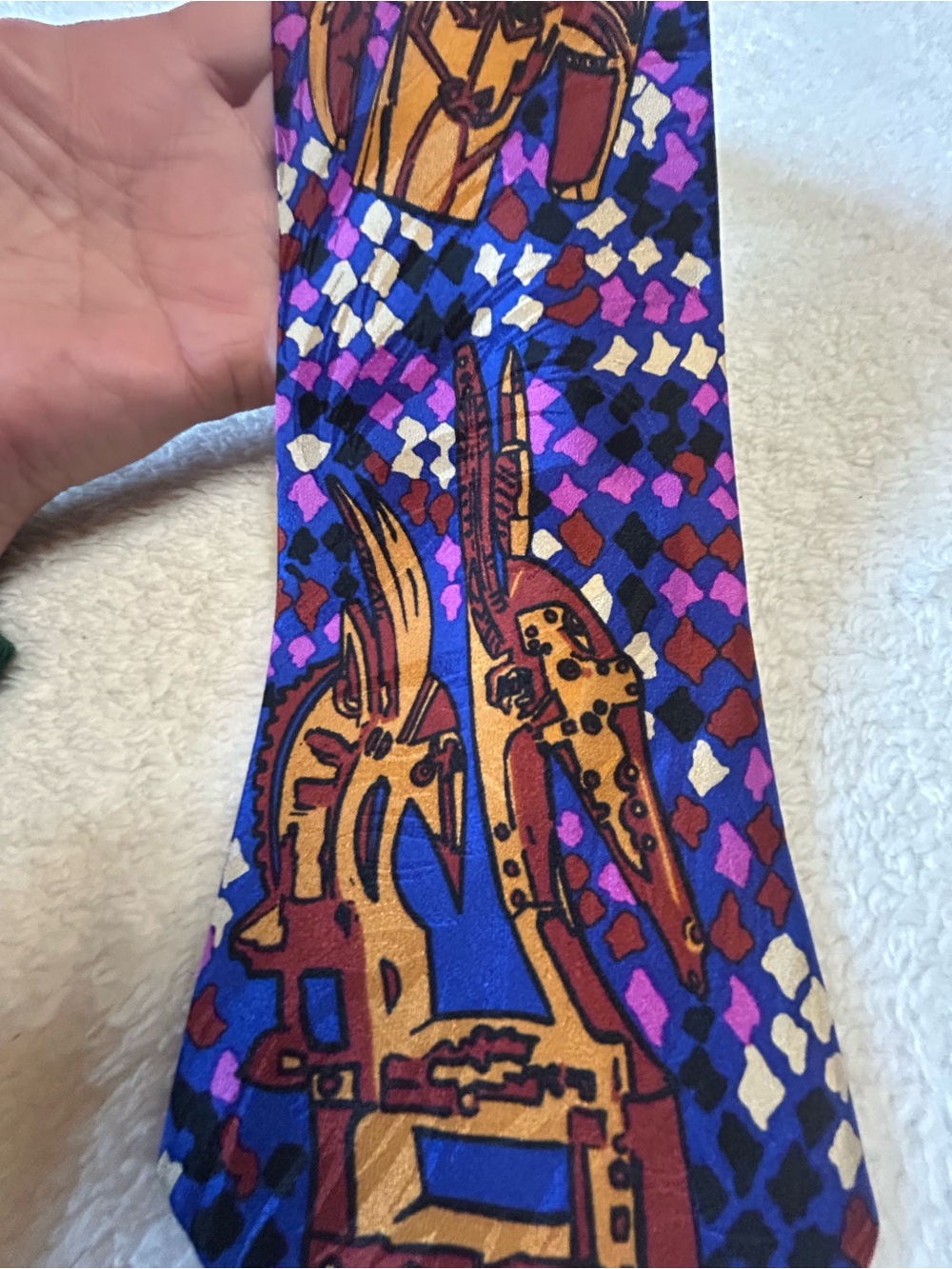 🎁3 for $30 - Novelty “Antelopes” Necktie